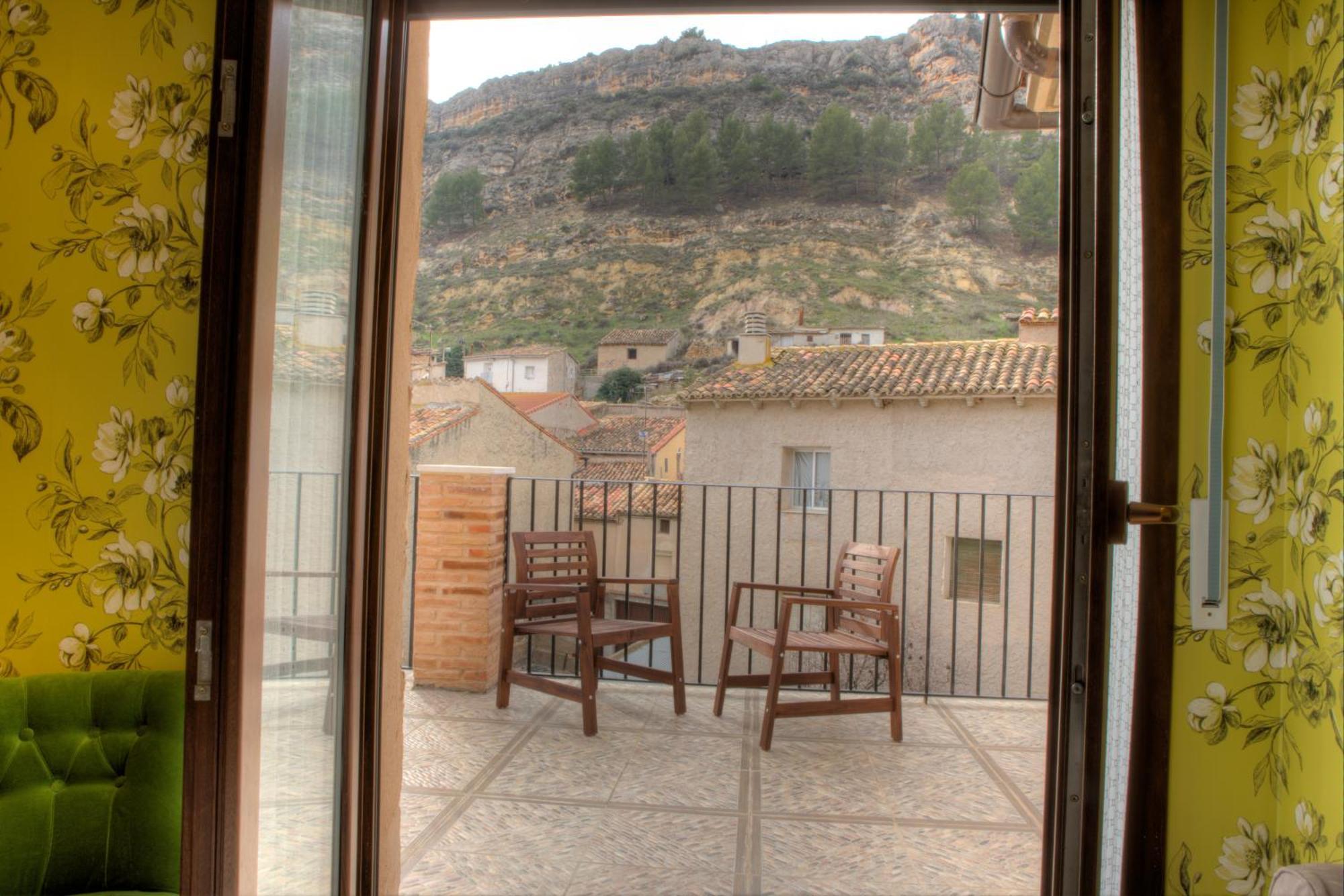 Apartamentos Rurales El Rapallo อลามา เด อรากอน ภายนอก รูปภาพ