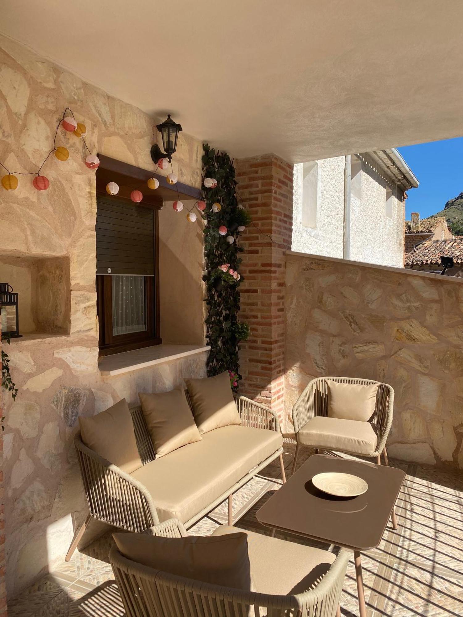 Apartamentos Rurales El Rapallo อลามา เด อรากอน ภายนอก รูปภาพ